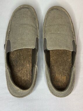 Reef Men's Slip-On Canvas Loafers in Light Brown